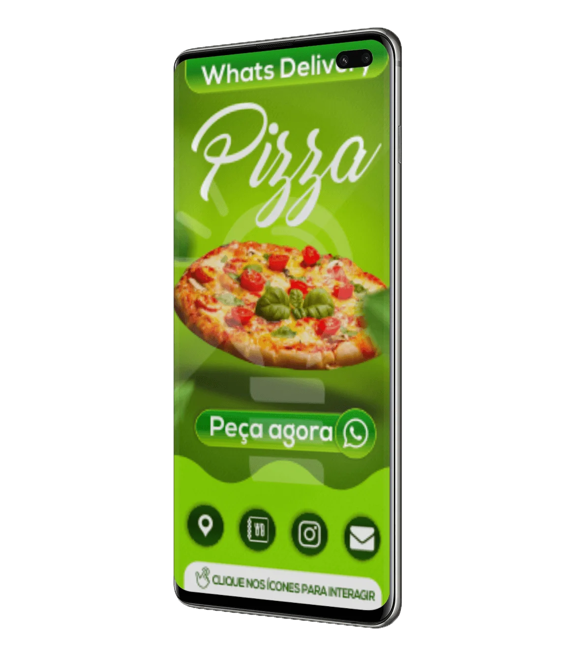 Cartão Digital - Pizza